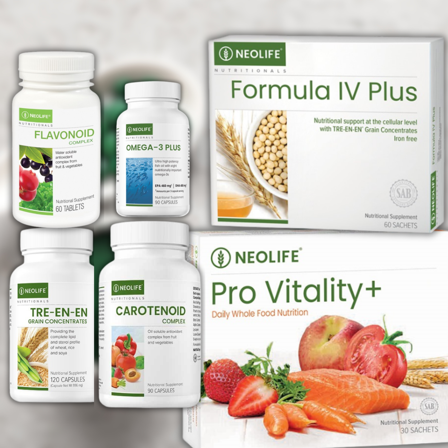 NeoLife daily nutrition supplements for energy immunity and overall health